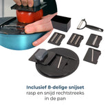 Kelton Cookware pannenset 16-delig met GRATIS mandoline snijset