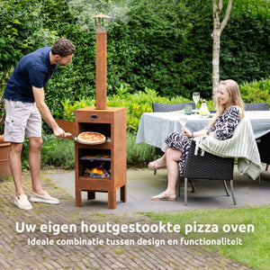 Blumill Tuinhaard, pizzaoven en bbq/grill