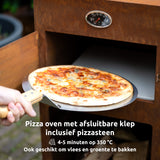 Blumill Tuinhaard, pizzaoven en bbq/grill