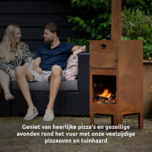 Blumill Tuinhaard, pizzaoven en bbq/grill