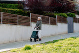 City Walker met handige zitfunctie voor onderweg